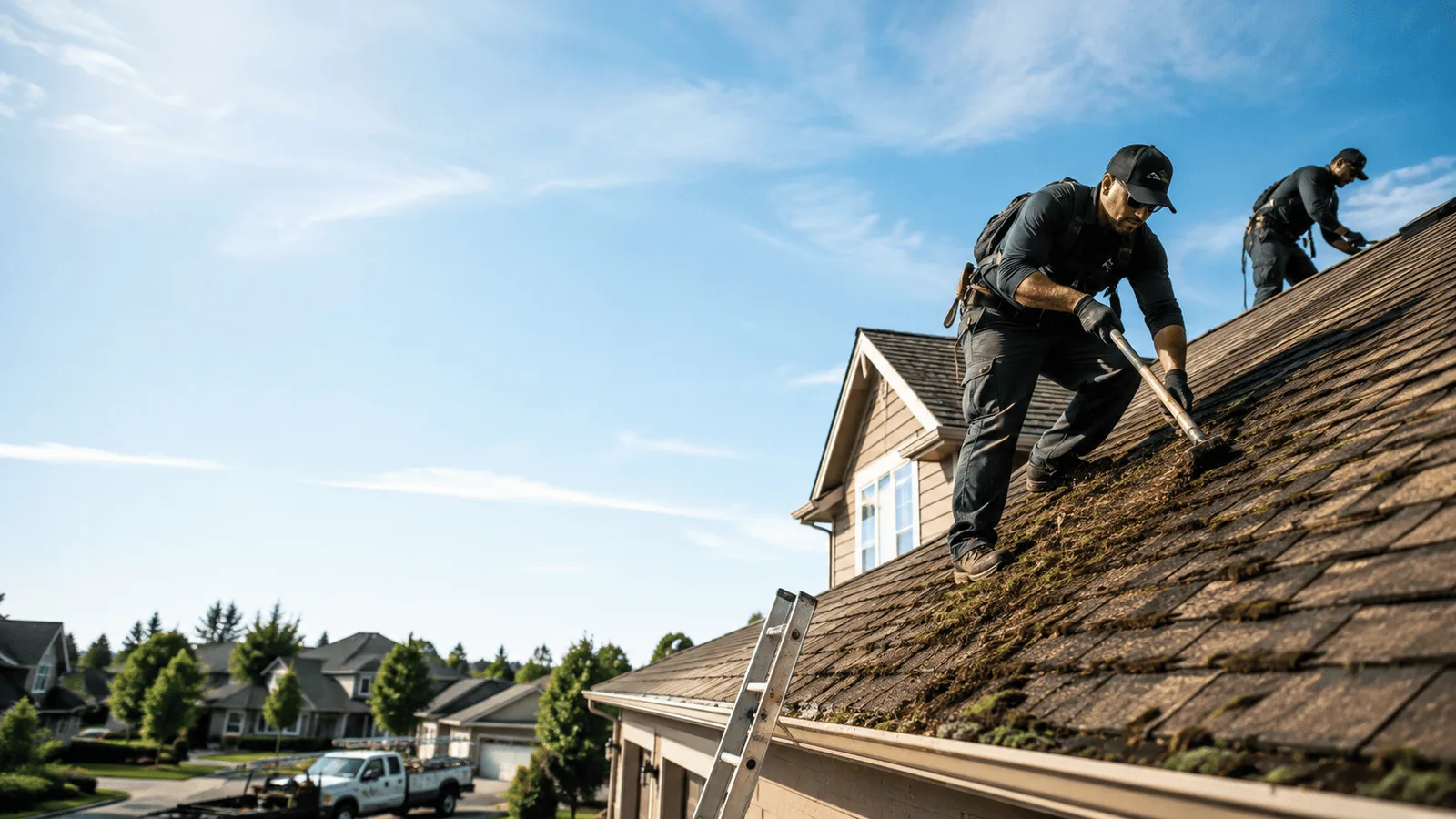 Roof Moss Removal in Lemon Grove, CA near me
